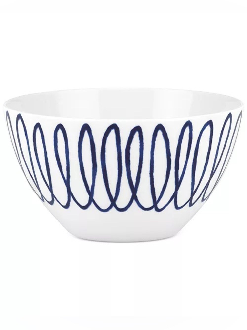 KATE SPADE NEW YORK CHARLOTTE STREET EAST PORCELAIN SOUP/CEREAL BOWL WHITE NWT